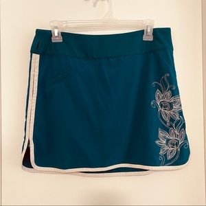 Athleta Floral Stencil Skirt size 8